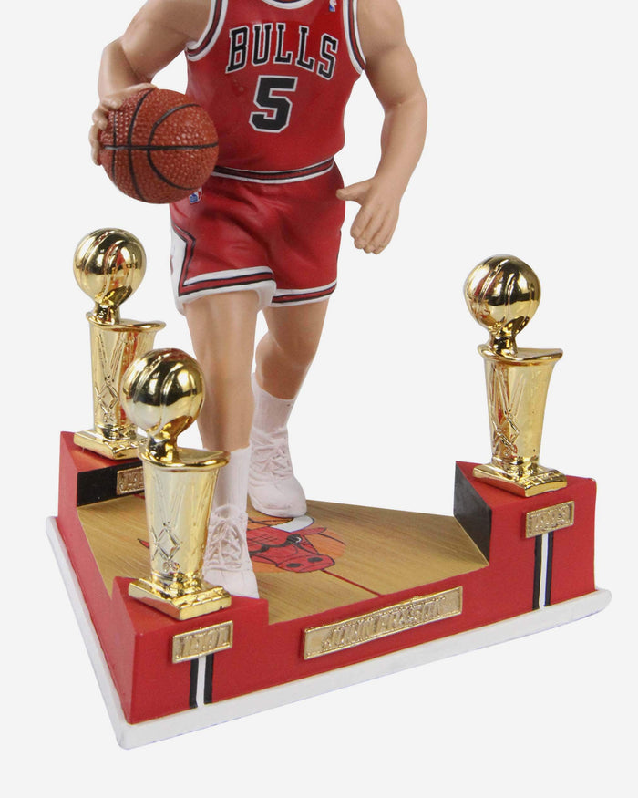 John Paxson Chicago Bulls 3x NBA Champion Bobblehead FOCO - FOCO.com