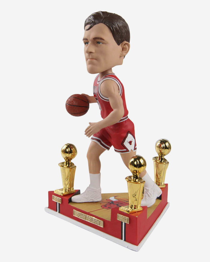 John Paxson Chicago Bulls 3x NBA Champion Bobblehead FOCO - FOCO.com