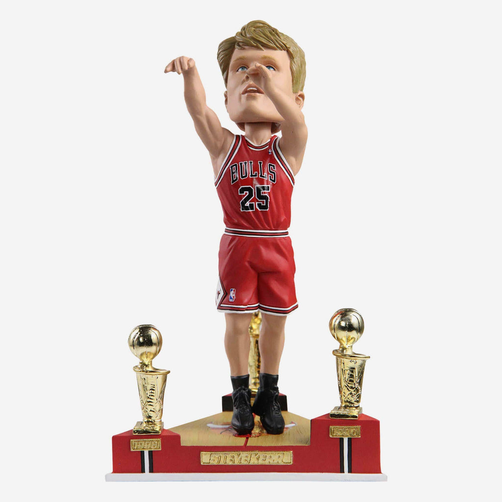 Steve Kerr Chicago Bulls 3x NBA Champion Bobblehead FOCO - FOCO.com