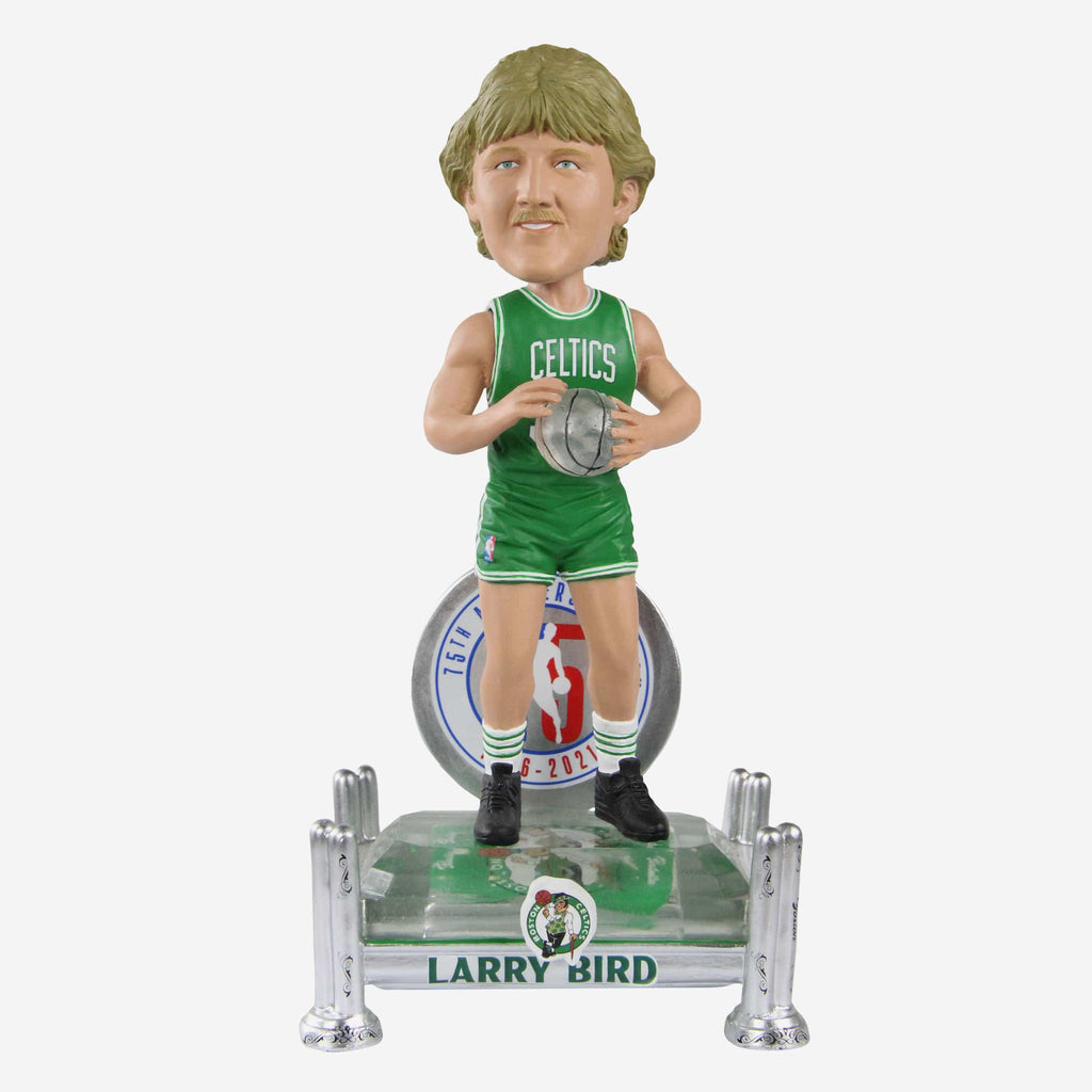 Larry Bird Boston Celtics 75th Anniversary Bobblehead FOCO - FOCO.com