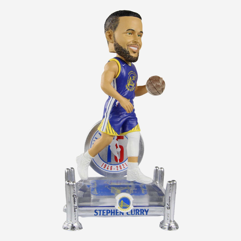 Steph Curry Golden State Warriors 75th Anniversary Bobblehead FOCO - FOCO.com