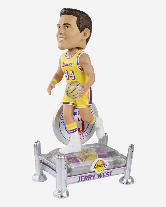 Jerry West Los Angeles Lakers 75th Anniversary Bobblehead FOCO - FOCO.com