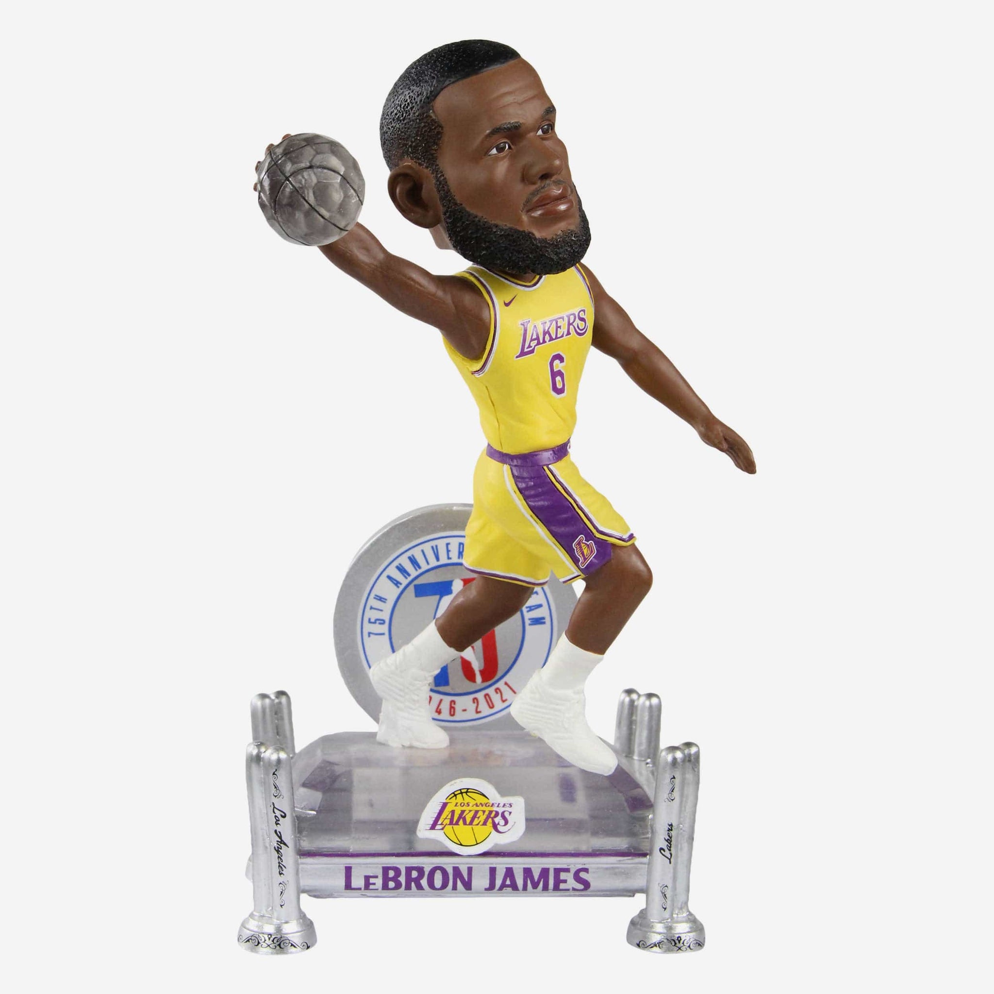 Ztore 75th Edition NBA Los Angeles Lakers LeBron James Basketball