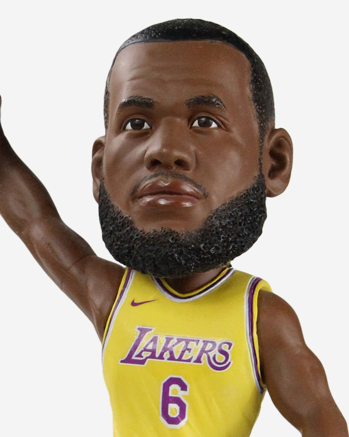 LeBron James Los Angeles Lakers 75th Anniversary Bobblehead FOCO - FOCO.com