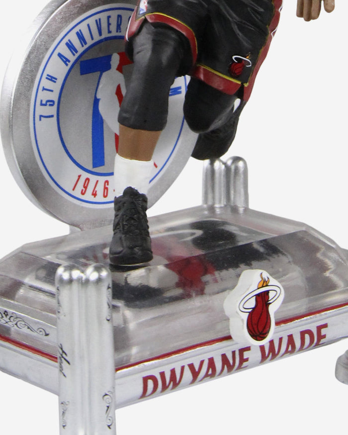 Dwyane Wade Miami Heat 75th Anniversary Bobblehead FOCO - FOCO.com