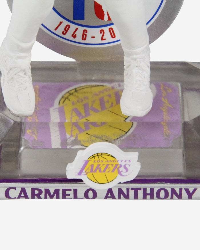 Carmelo Anthony Los Angeles Lakers 75th Anniversary Bobblehead FOCO - FOCO.com