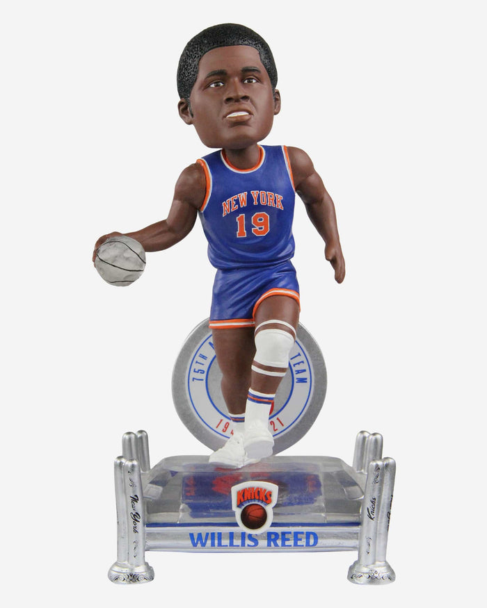 Willis Reed New York Knicks 75th Anniversary Bobblehead FOCO - FOCO.com