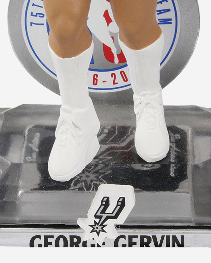 George Gervin San Antonio Spurs 75th Anniversary Bobblehead FOCO - FOCO.com