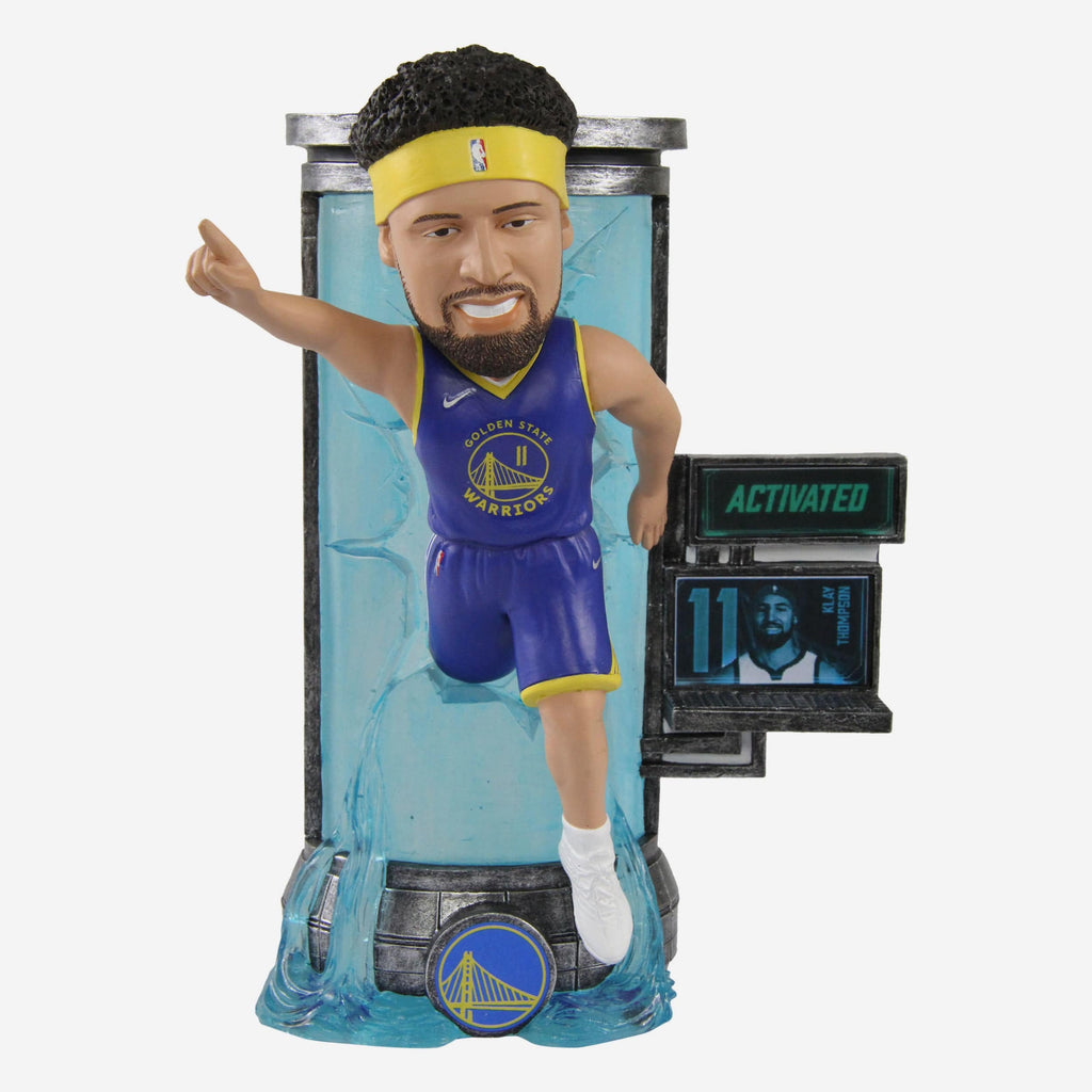 Klay Thompson Golden State Warriors Activated Bobblehead FOCO - FOCO.com