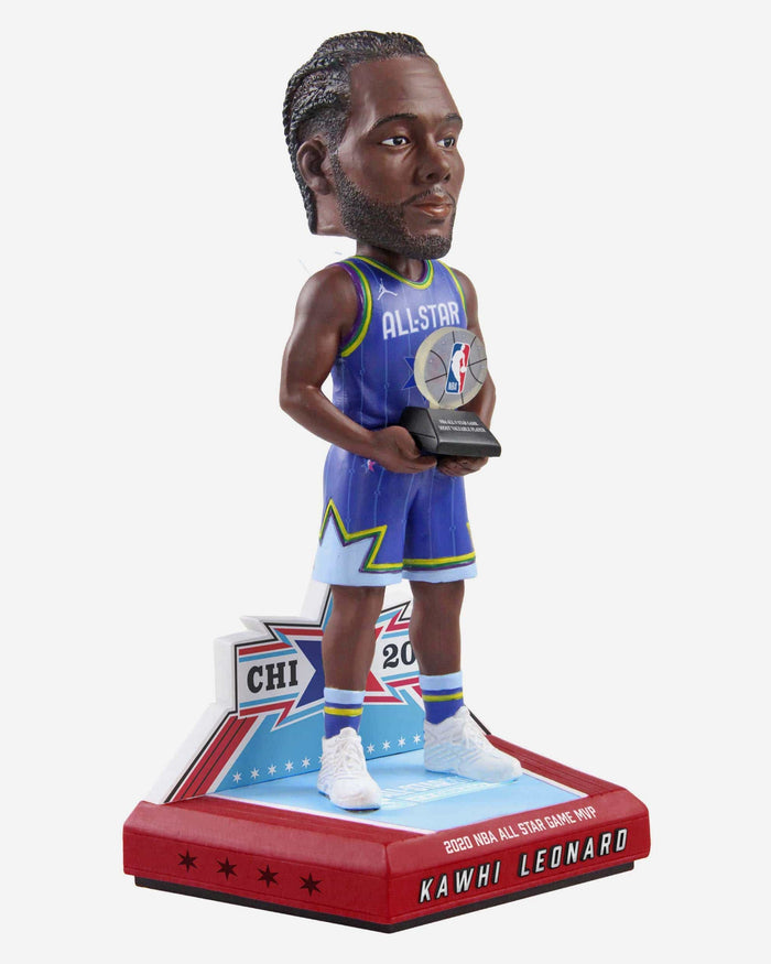 Kawhi Leonard Los Angeles Clippers 2020 All-Star Game MVP Bobblehead FOCO - FOCO.com