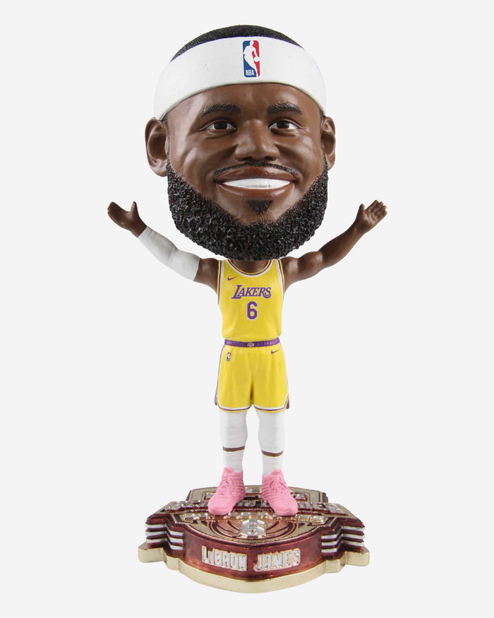 LeBron James Los Angeles Lakers NBA All Time Scoring Leader Bighead Bobblehead FOCO - FOCO.com