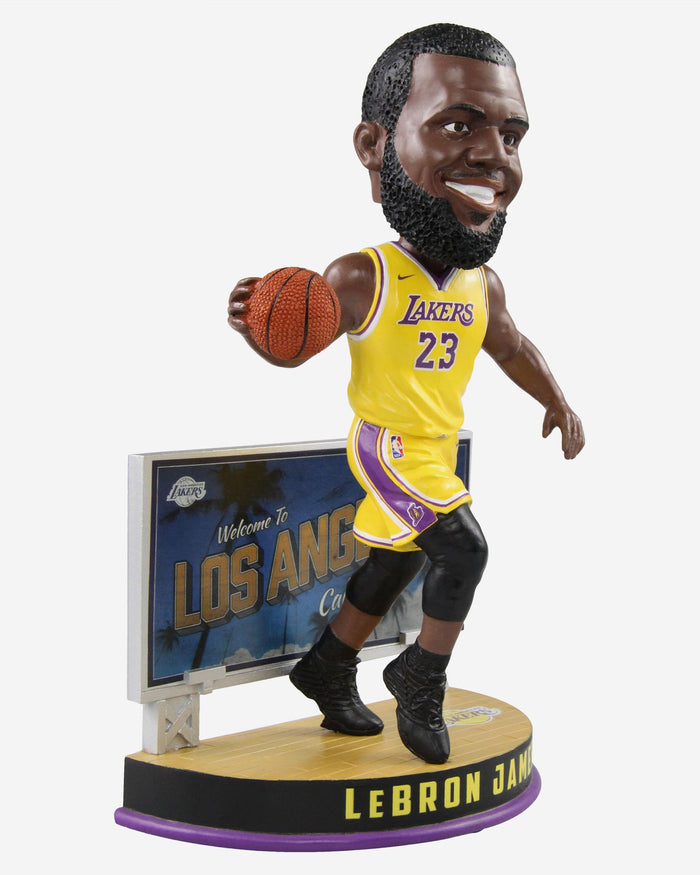 LeBron James Los Angeles Lakers Billboard Bobblehead FOCO - FOCO.com
