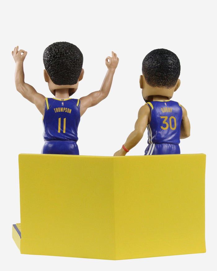Steph Curry & Klay Thompson Golden State Warriors Bobblemate Dual Bobblehead FOCO - FOCO.com