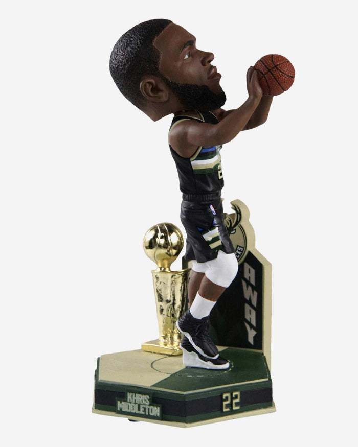 Khris Middleton Milwaukee Bucks Fade Away Bobblehead FOCO - FOCO.com
