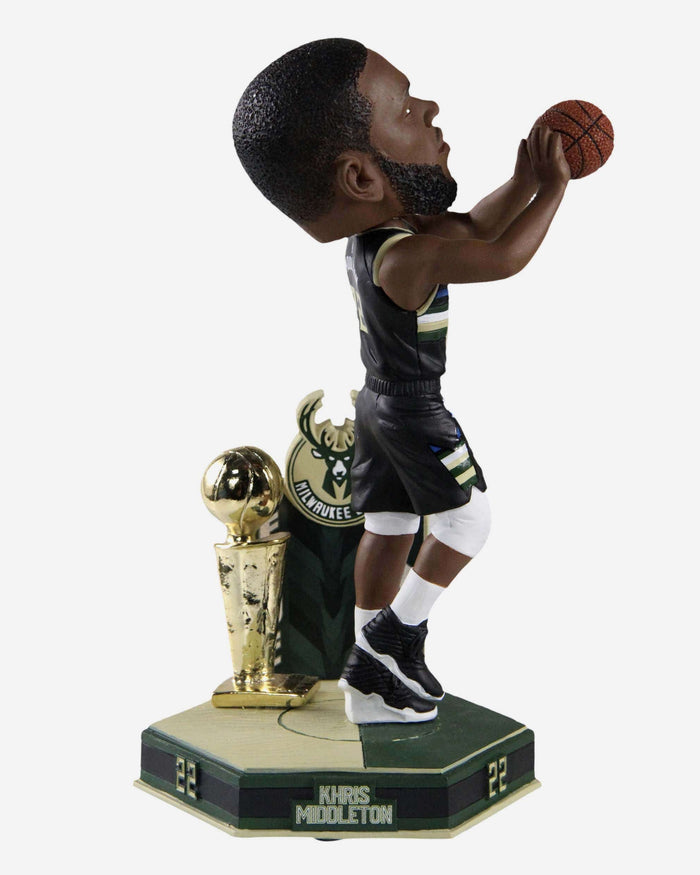 Khris Middleton Milwaukee Bucks Fade Away Bobblehead FOCO - FOCO.com