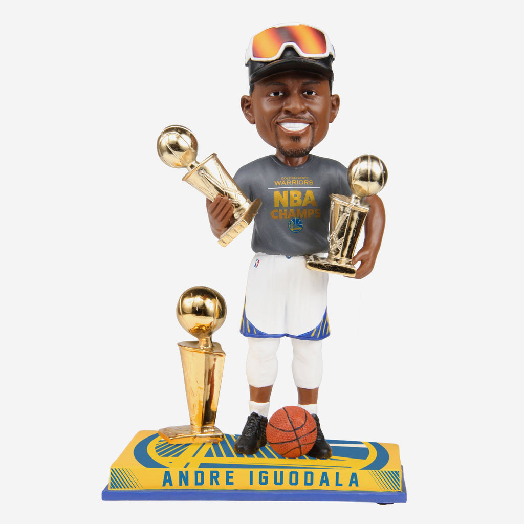 Andre Iguodala Golden State Warriors 3-Time Champ Bobblehead FOCO - FOCO.com