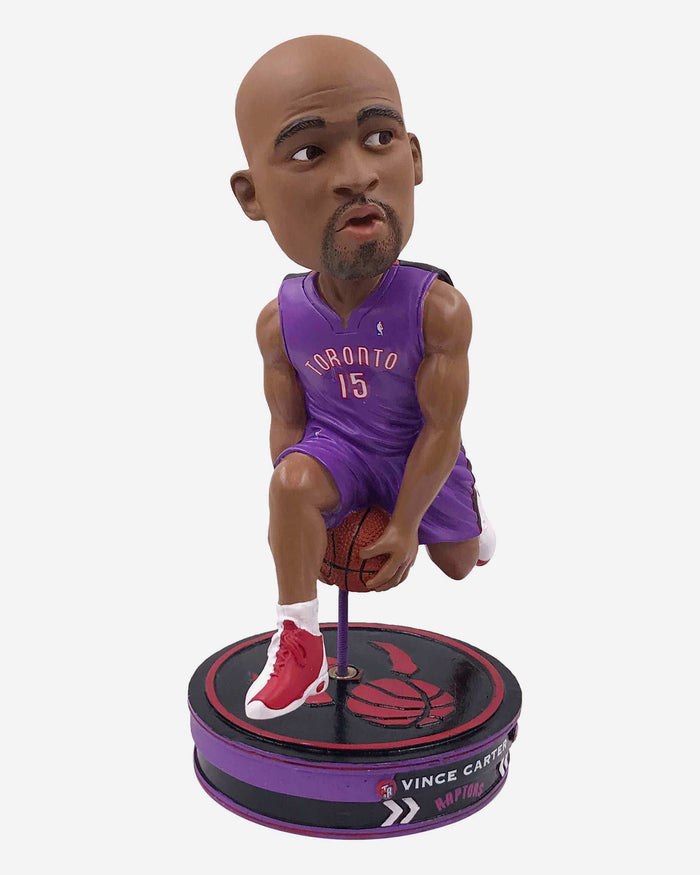 Vince Carter Toronto Raptors Dunk Contest Throwback Jersey Bobblehead FOCO - FOCO.com