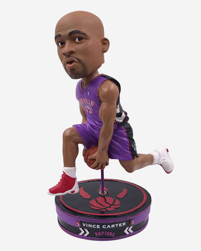 Vince Carter Toronto Raptors Dunk Contest Throwback Jersey Bobblehead FOCO - FOCO.com