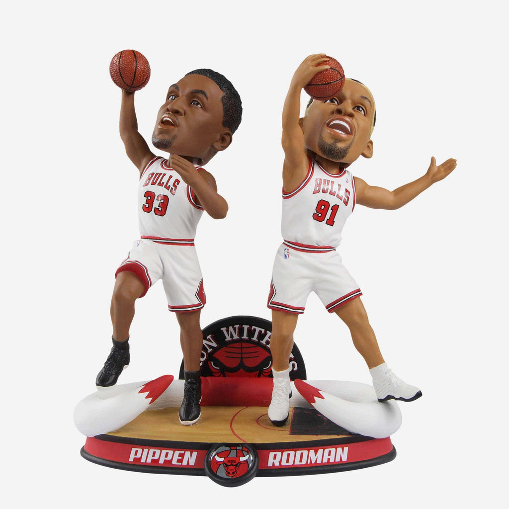Scottie Pippen & Dennis Rodman Chicago Bulls Dual Bobblehead FOCO - FOCO.com