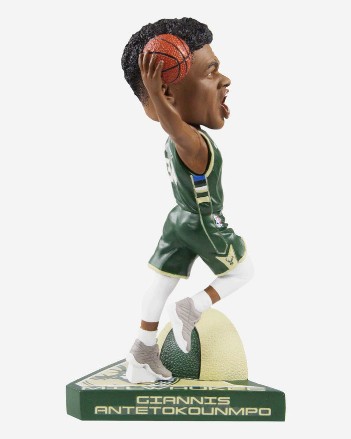 Giannis Antetokounmpo Milwaukee Bucks Dynamic Duo Bobblehead FOCO - FOCO.com