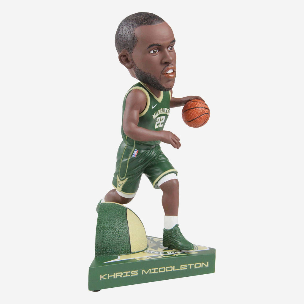 Khris Middleton Milwaukee Bucks Dynamic Duo Bobblehead FOCO - FOCO.com