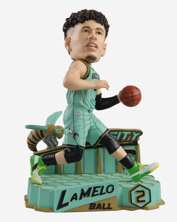 LaMelo Ball Charlotte Hornets City Jersey Bobblehead FOCO - FOCO.com