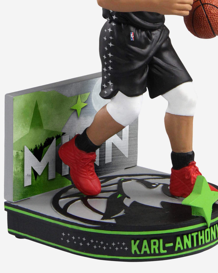 Karl-Anthony Towns Minnesota Timberwolves City Jersey Bobblehead FOCO - FOCO.com