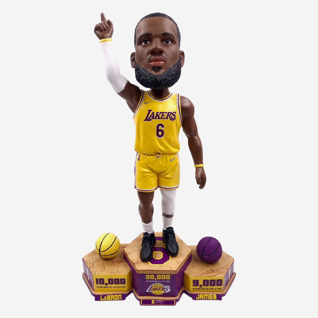 LeBron James Los Angeles Lakers Milestone Bobblehead FOCO - FOCO.com