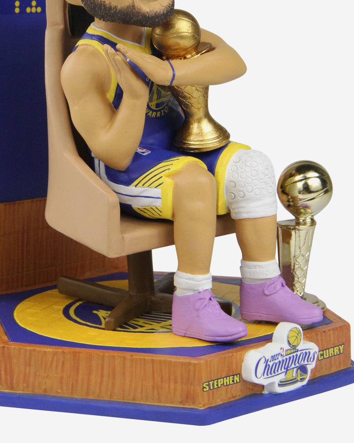 Steph Curry Golden State Warriors Nite Nite Bobblehead FOCO - FOCO.com