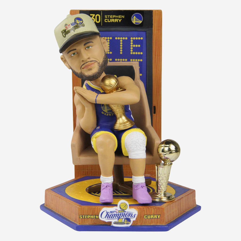 Steph Curry Golden State Warriors Nite Nite Bobblehead FOCO - FOCO.com