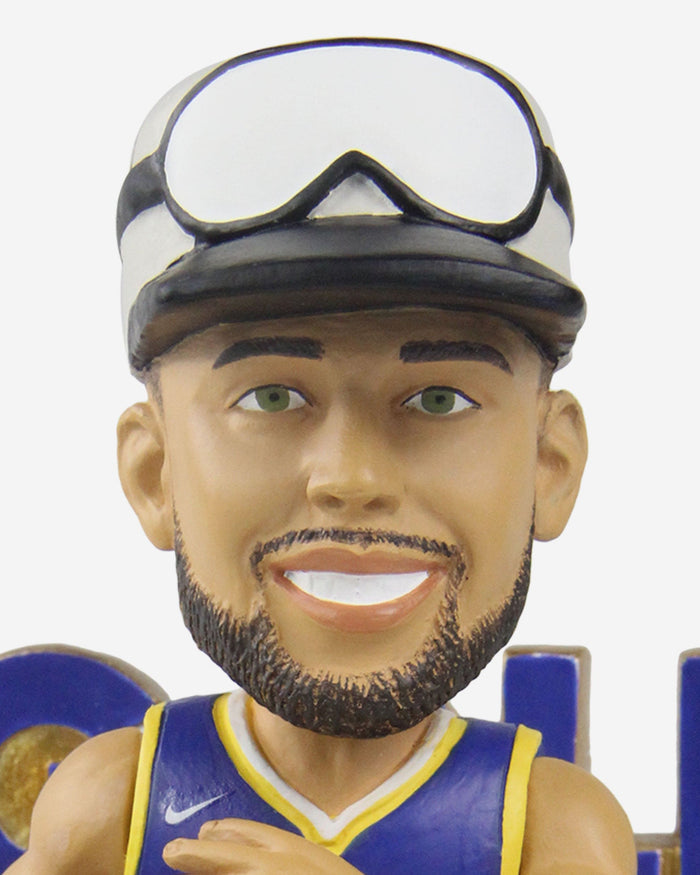 Steph Curry Golden State Warriors Gold Blooded Bobblehead FOCO - FOCO.com