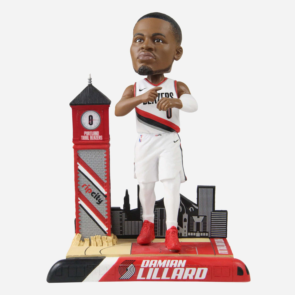 Damian Lillard Portland Trail Blazers Thematic Bobblehead FOCO - FOCO.com