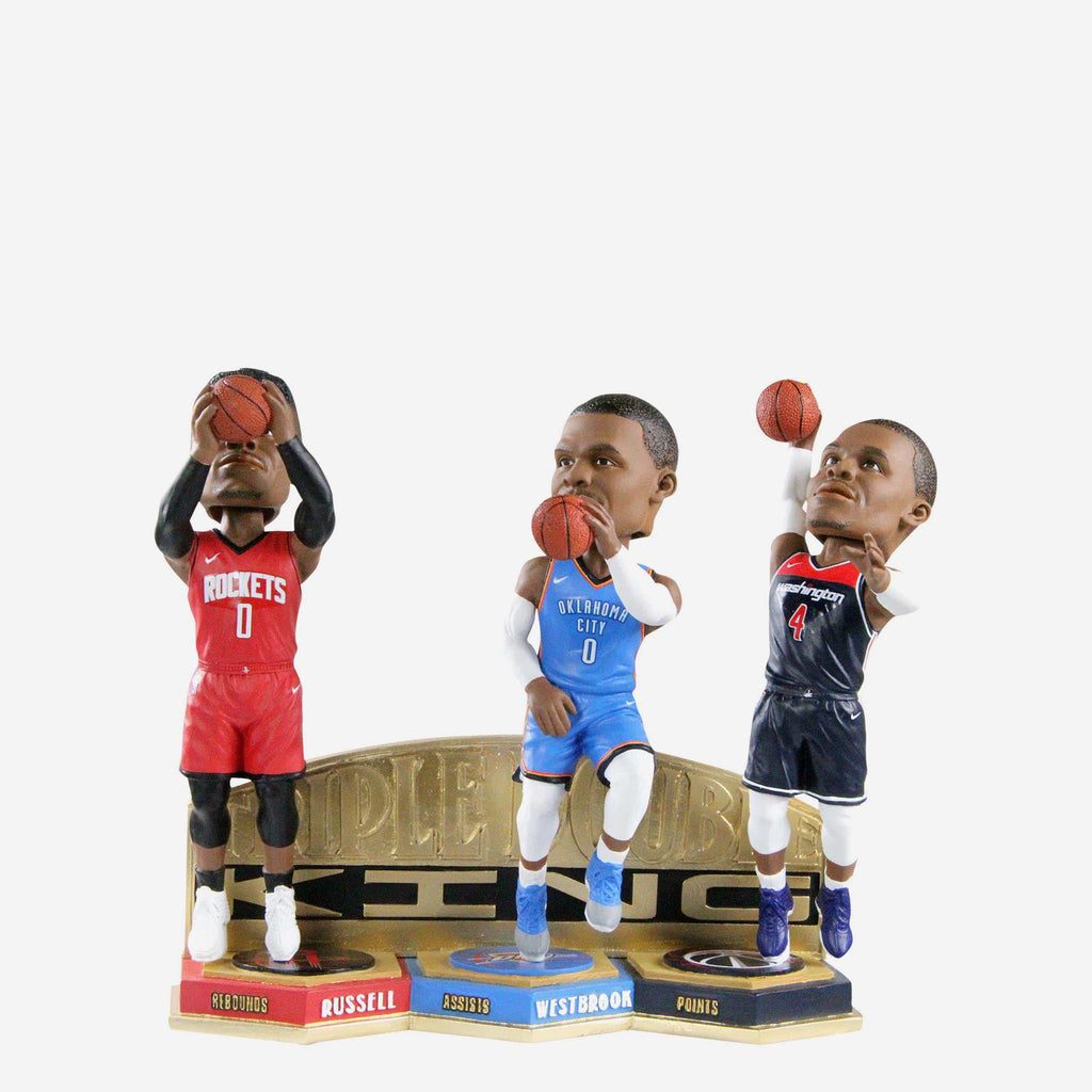 Russell Westbrook Washington Wizards Triple Double Bobblehead FOCO - FOCO.com