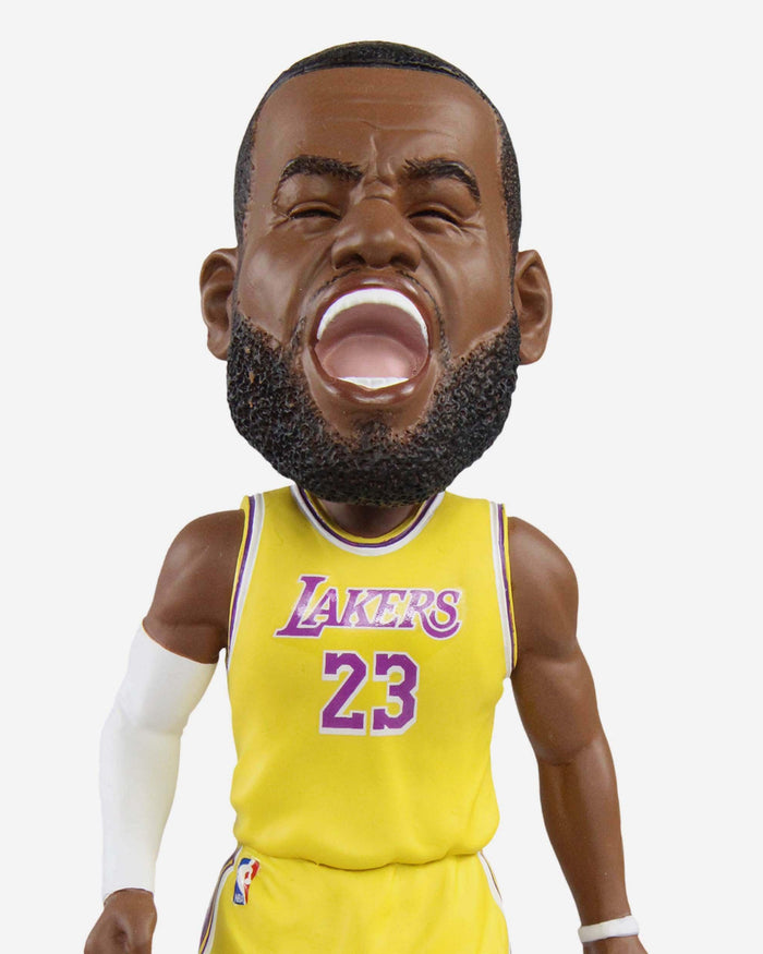 LeBron James Los Angeles Lakers 4X Champion Triple Bobblehead FOCO - FOCO.com