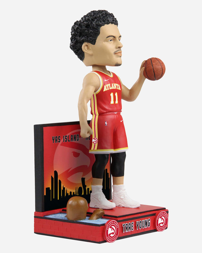 Trae Young Atlanta Hawks NBA Abu Dhabi Games 2022 Bobblehead FOCO - FOCO.com