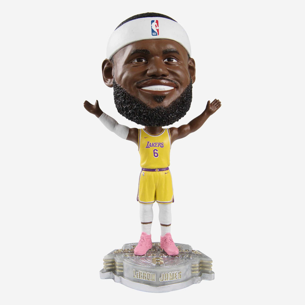 LeBron James Los Angeles Lakers NBA All Time Scoring Leader Variant Bighead Bobblehead FOCO - FOCO.com