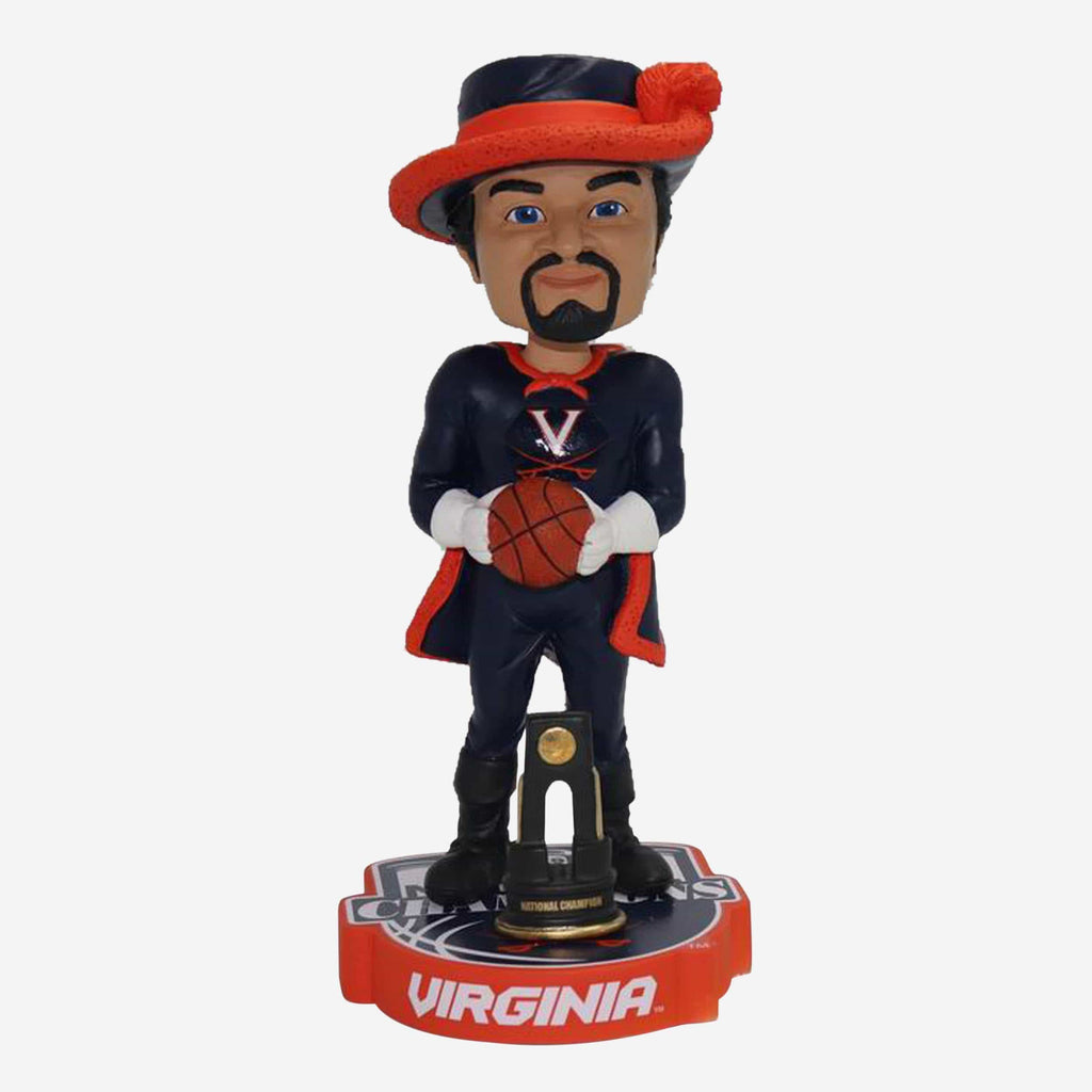 Cav Man Virginia Cavaliers 2019 NCAA Mens Basketball National Champions Mascot Bobblehead FOCO - FOCO.com