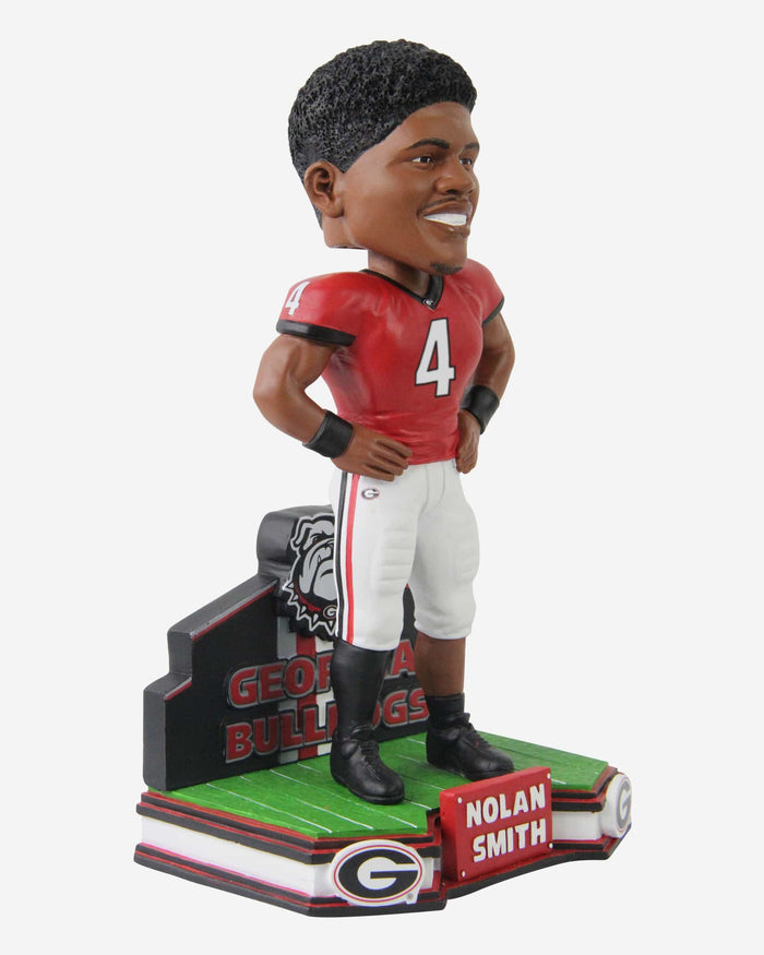 Nolan Smith Georgia Bulldogs Football Student Athlete Bobblehead FOCO - FOCO.com