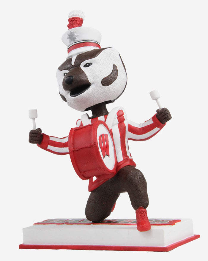 Bucky Badger Wisconsin Badgers Halftime Heroes Mascot Bobblehead FOCO - FOCO.com