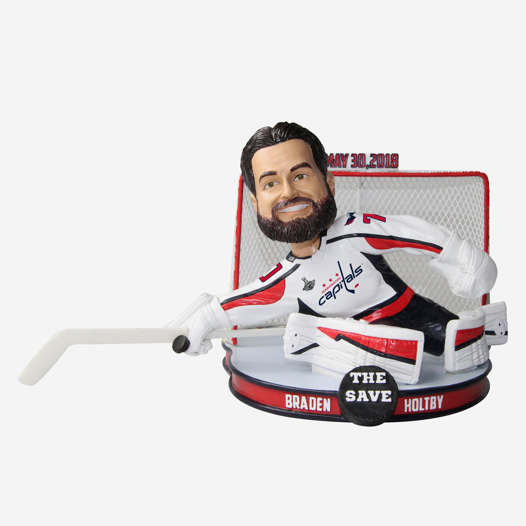 Braden Holtby Washington Capitals The Save Bobblehead FOCO - FOCO.com