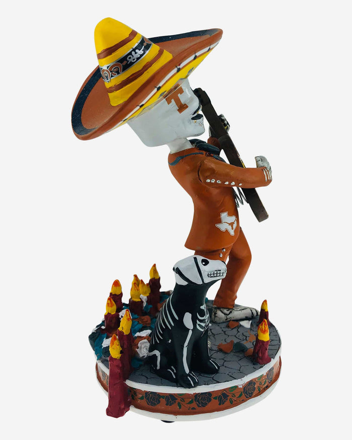 Texas Longhorns Day Of The Dead Candle Base Bobblehead FOCO - FOCO.com