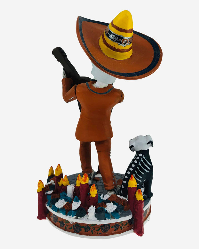 Texas Longhorns Day Of The Dead Candle Base Bobblehead FOCO - FOCO.com