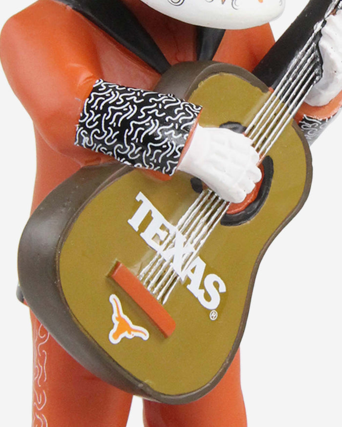 Texas Longhorns Day Of The Dead Guitar Bobblehead FOCO - FOCO.com