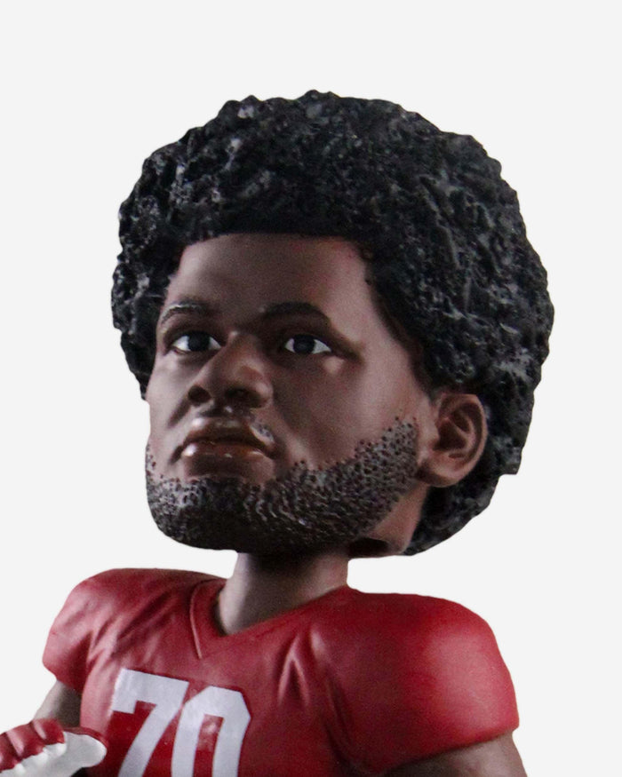 Alex Leatherwood Alabama Crimson Tide 2020 National Championship Trophy Stadium Bobblehead FOCO - FOCO.com