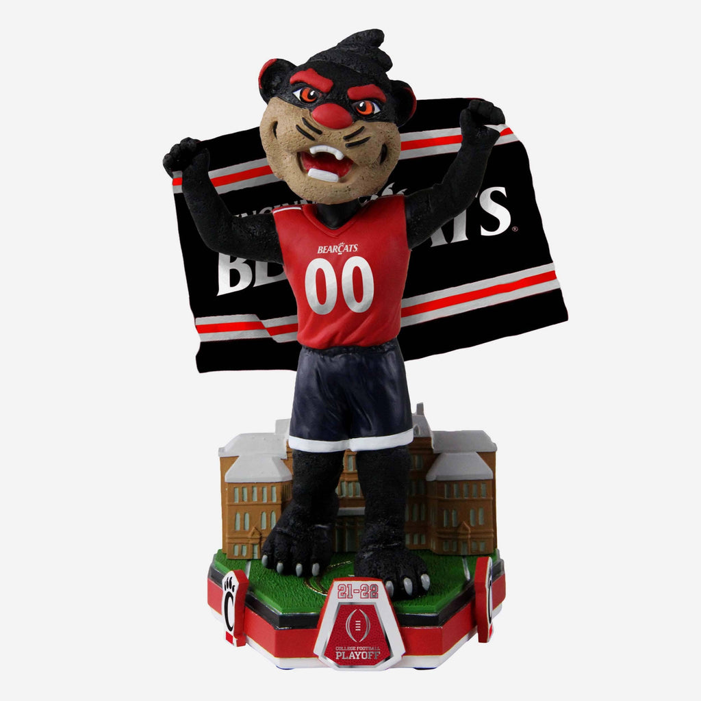 The Bearcat Cincinnati Bearcats 2022 College Football Playoffs Matchup Bobblehead FOCO - FOCO.com