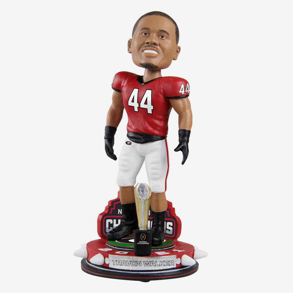 Travon Walker Georgia Bulldogs 2021 Football National Champions Trophy Stadium Bobblehead FOCO - FOCO.com