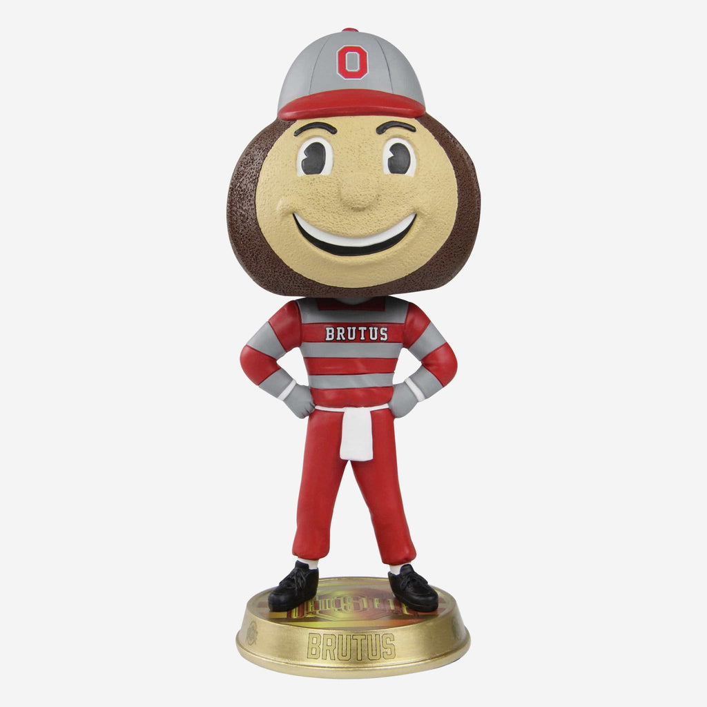 Brutus Buckeye Ohio State Buckeyes Mascot Variant Bighead Bobblehead FOCO - FOCO.com