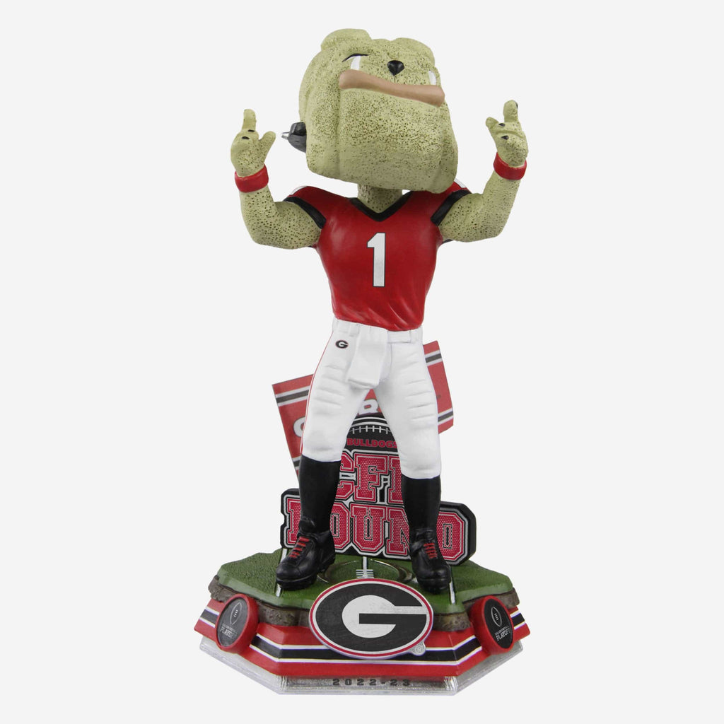 Hairy Dawg Georgia Bulldogs 2022 College Football Playoffs Mascot Bobblehead FOCO - FOCO.com
