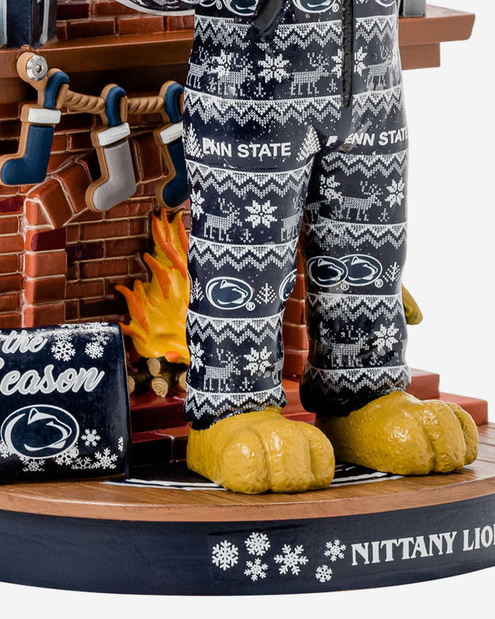 Nittany Lion Penn State Nittany Lions Holiday Mascot Bobblehead FOCO - FOCO.com