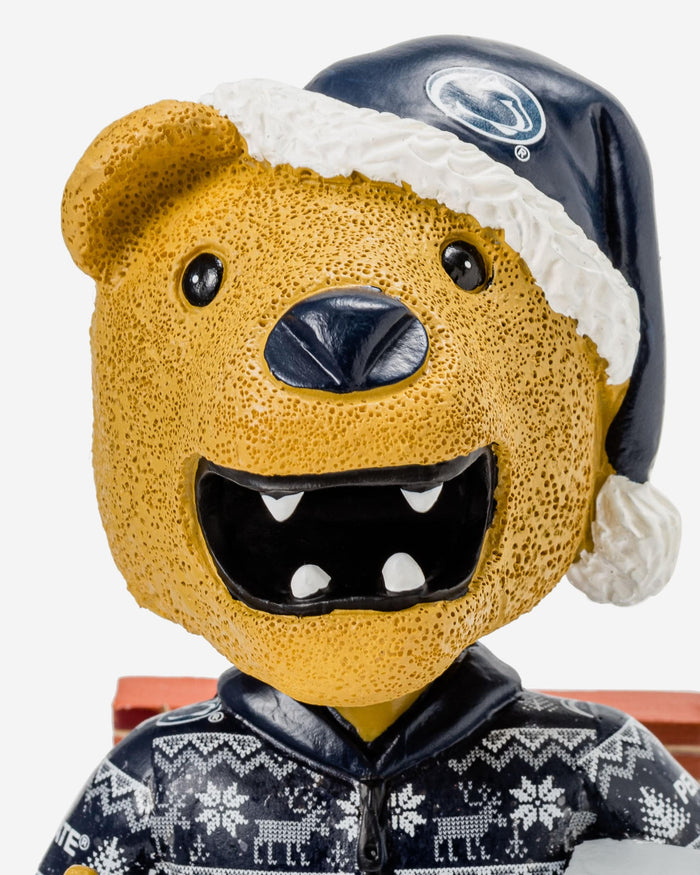 Nittany Lion Penn State Nittany Lions Holiday Mascot Bobblehead FOCO - FOCO.com